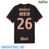 Camisa de time de futebol Stade Rennais Quentin Merlin #26 Replicas 3º Equipamento 2025-26 Manga Curta